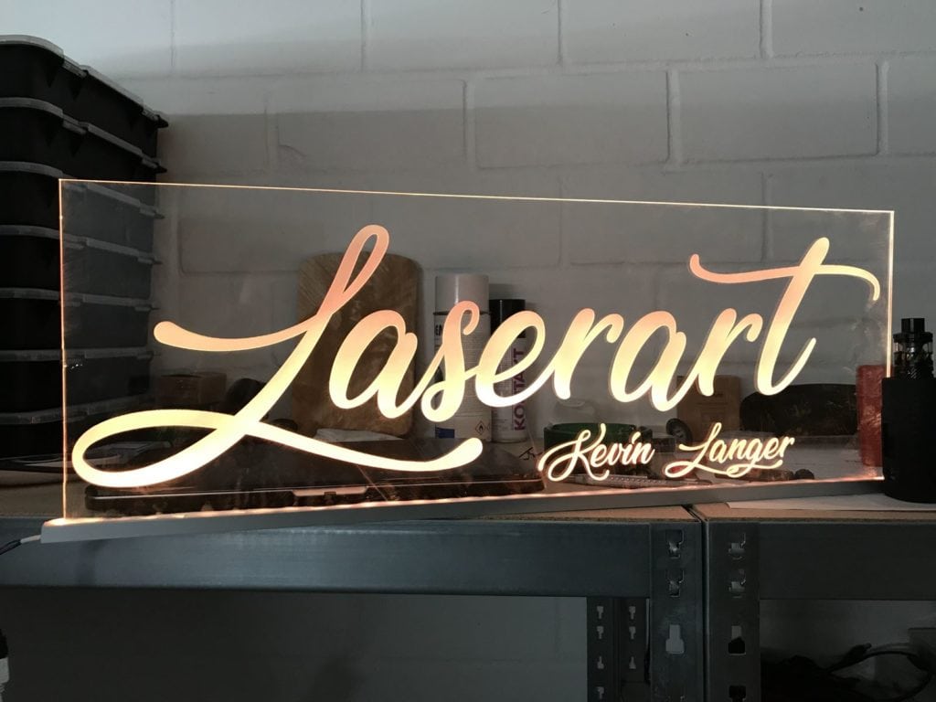 Glas-/Acrylglasgravuren