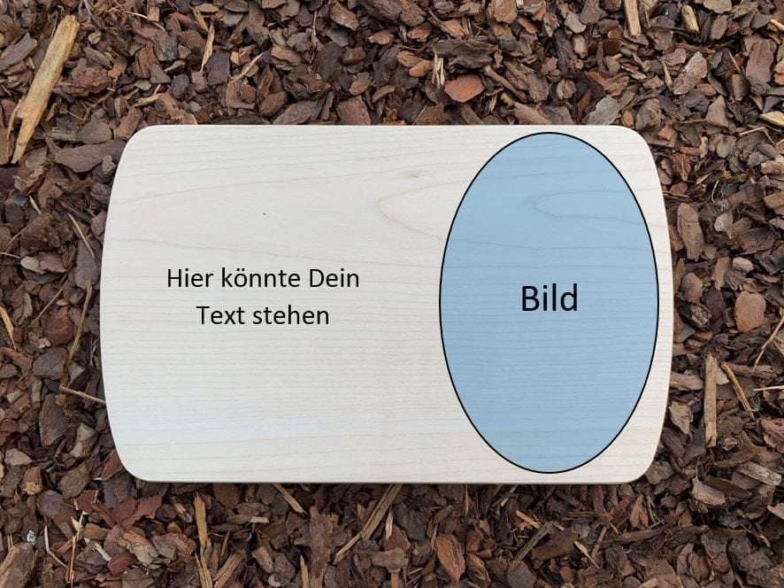 Holzgravur auf Schneidebrettchen, detailreiche Lasergravur. Als personalisiertes Geschenk, für die Küche oder als Dekoration, hergestellt von Laserart Kevin Langer in Lübbecke.