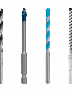 Präzisionsbohrer und Bits für anspruchsvolle Schneidarbeiten, geeignet für Holz, Metall und Kunststoff.